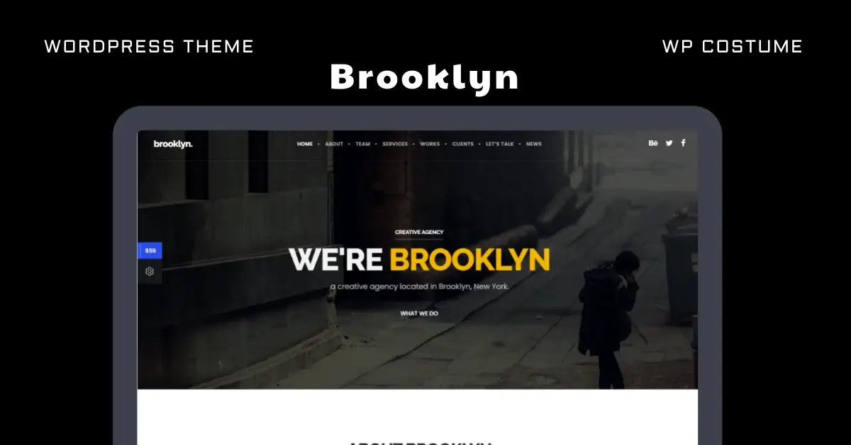 brooklyn wordpress theme