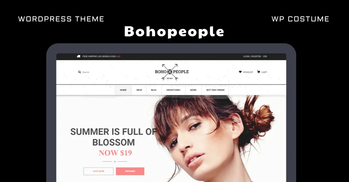 You are currently viewing Bohopeople WordPress Theme | Great Fit For Online Shop