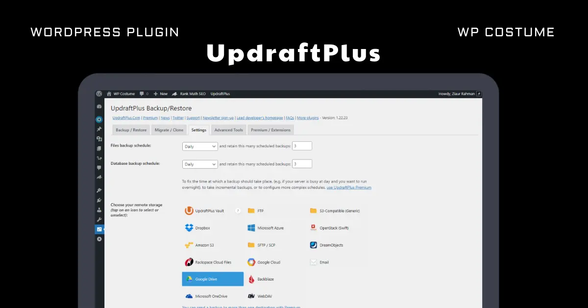 UpdraftPlus WordPress Plugin