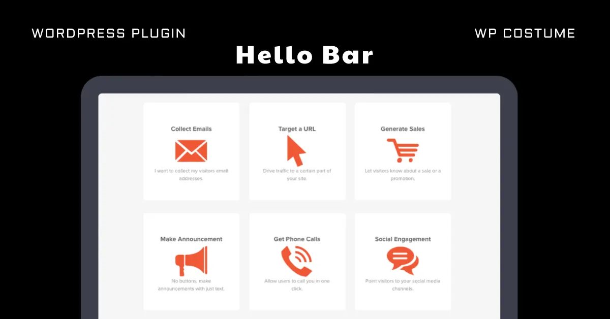 Hello Bar WordPress Plugin