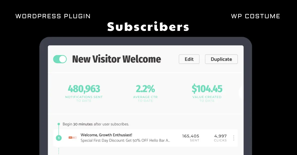 Subscribers WordPress Plugin