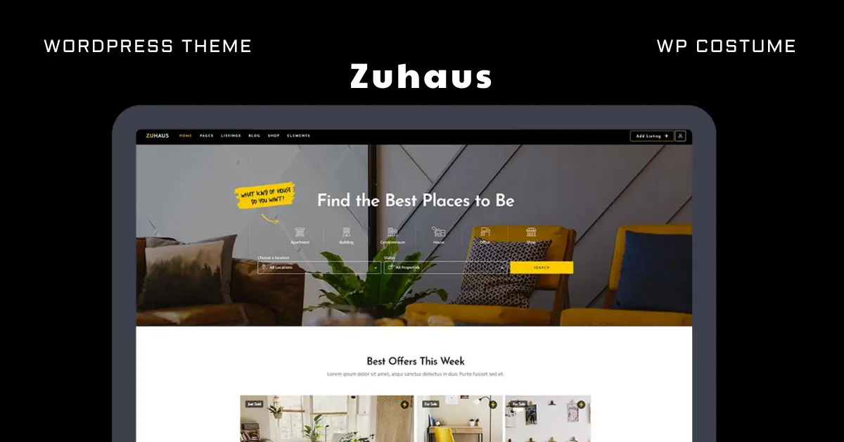 Zuhaus WordPress Theme