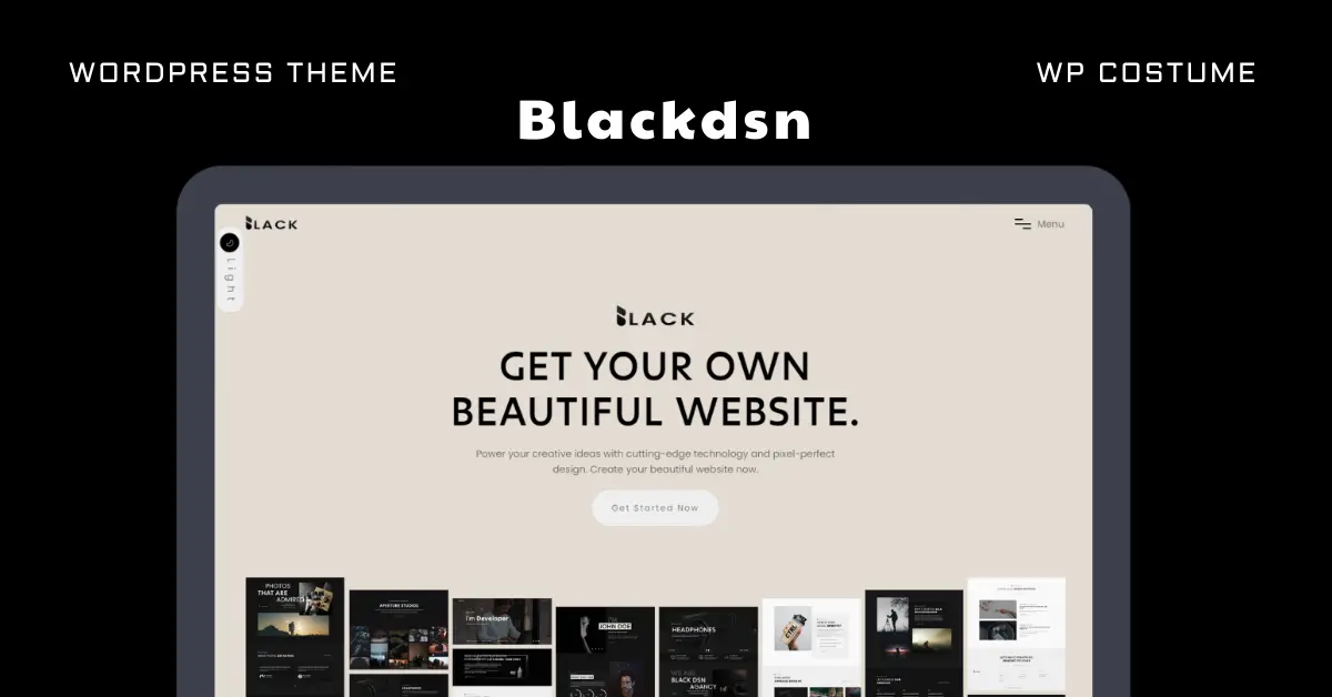 Blackdsn WordPress Theme