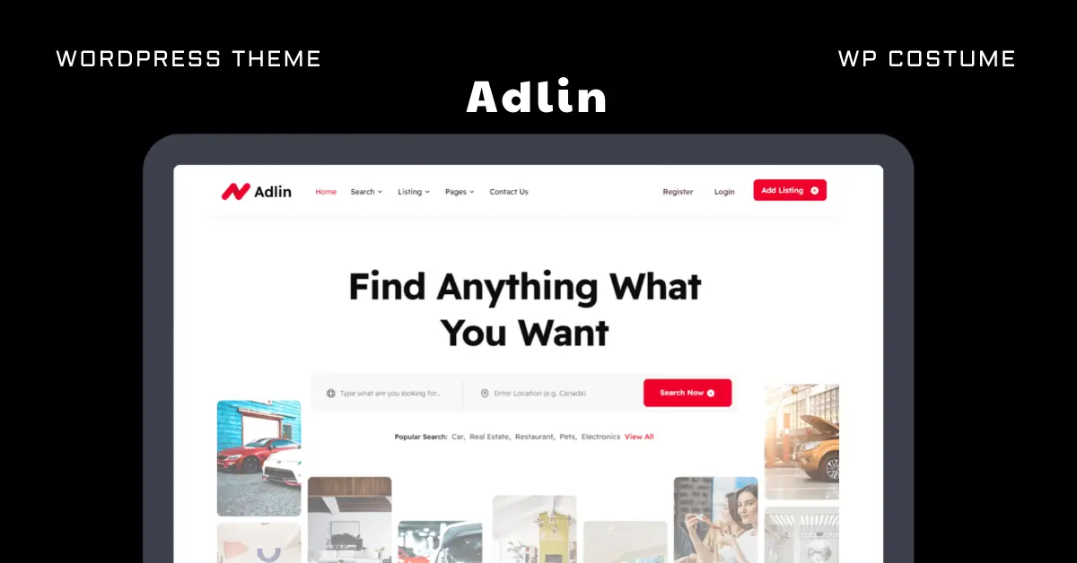Adlin WordPress Theme